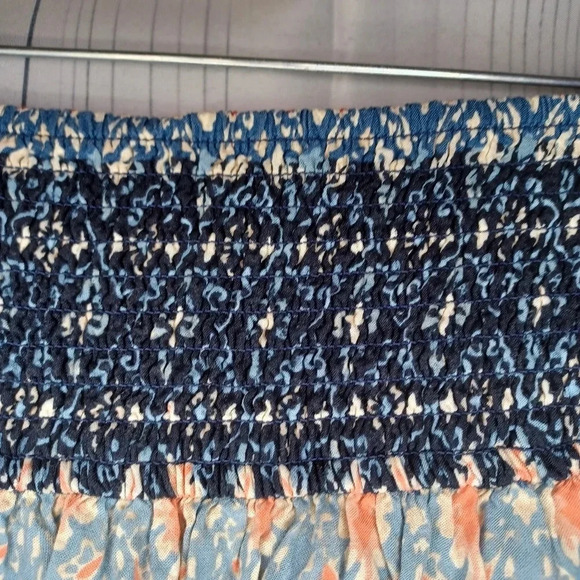 Hollister floral boho mini  pull on skirt - Picture 3 of 8